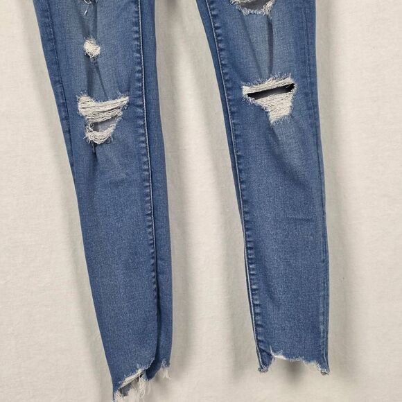 American Eagle Ripped Jegging Next Level Stretch 4R - Picture 4 of 9